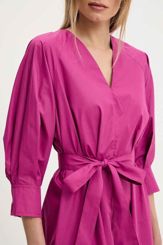 Answear Lab rochie din bumbac b9355.ikk roz