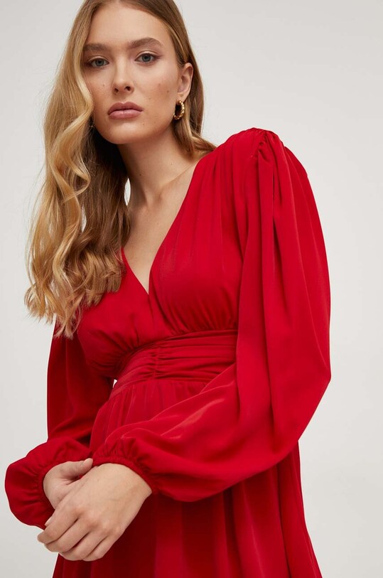 Φόρεμα Answear.LAB κόκκινο 11140.TWK