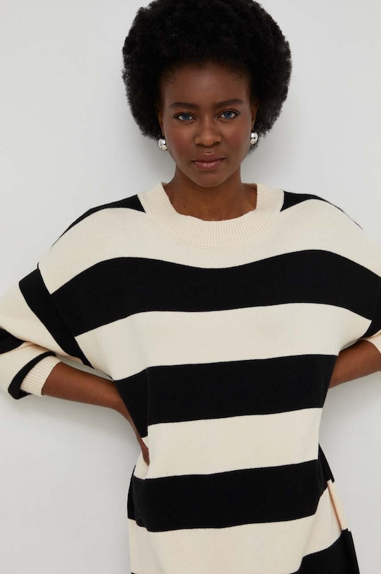 Answear Lab sukienka beżowy 8021.iw