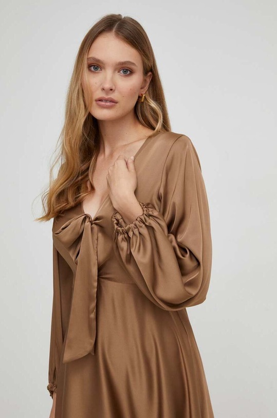 Haljina Answear.LAB zlatna 16030.fh