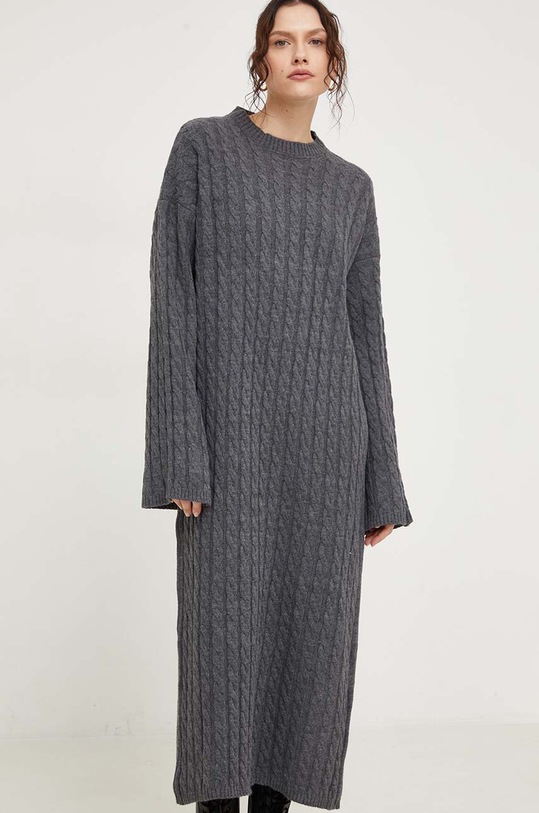 Answear.LAB sukienka szary sng10.ss.tjs