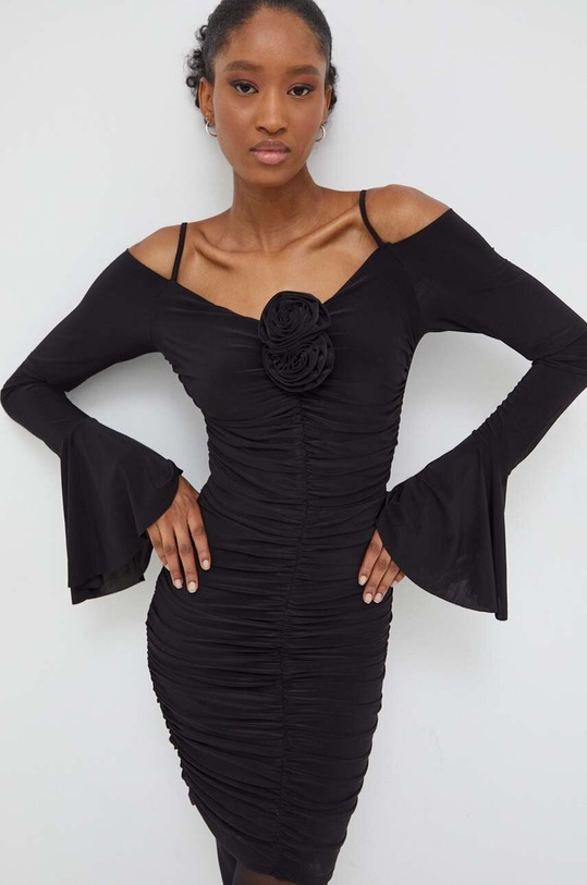 Answear Lab sukienka długi czarny 11598.TWK