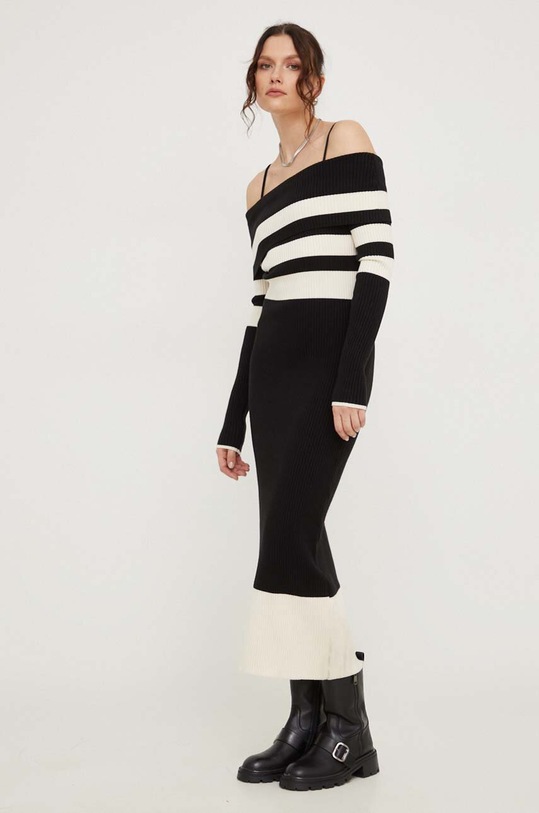 Šaty Answear.LAB 80164.th černá WZ23