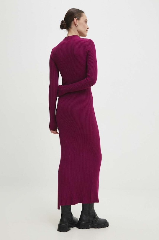 Odzież Answear Lab sukienka mc008.IWK czerwony