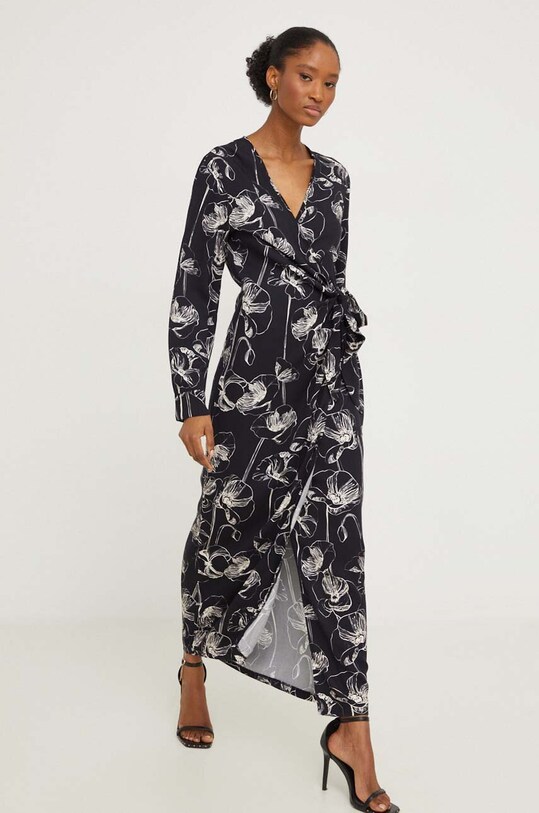 Haljina Answear Lab casual crna 9112.iw