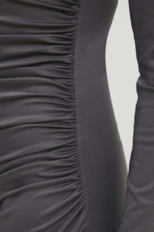 Answear.LAB sukienka sngl.1.tjs szary