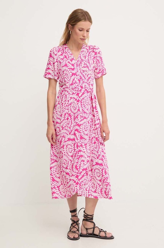 Answear Lab sukienka casual różowy Q866.HWK