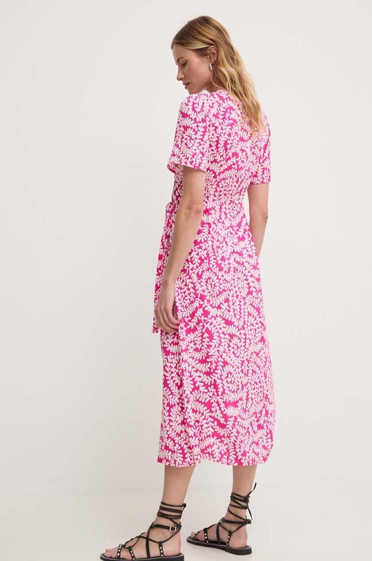 Odzież Answear Lab sukienka Q866.HWK różowy