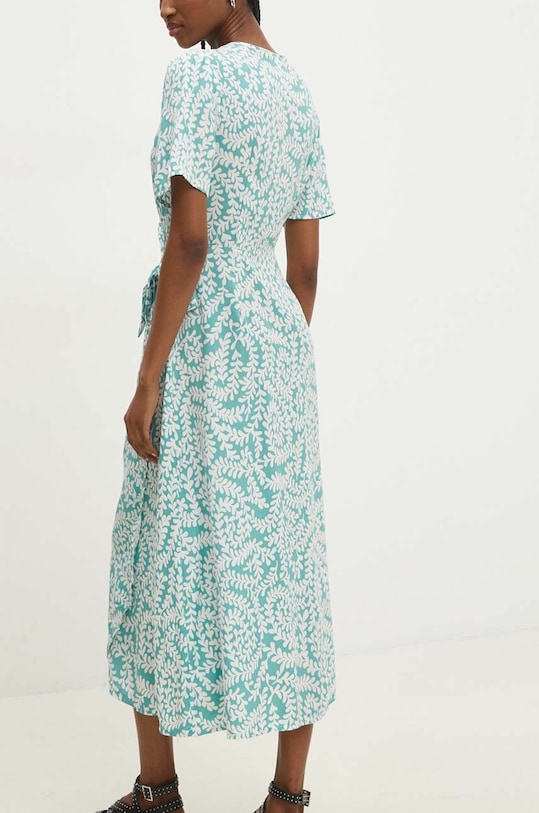 Odzież Answear Lab sukienka Q866.HWK zielony