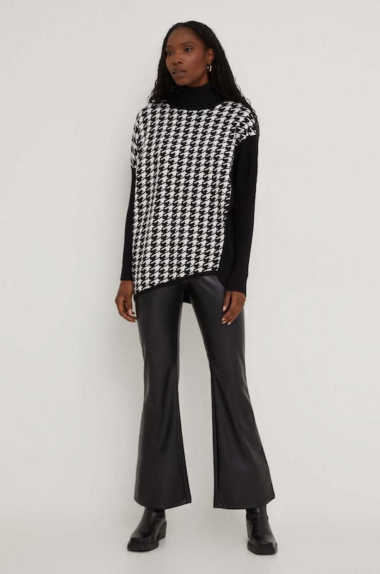 Answear Lab pulover NL9521.A.gdb negru WZ23