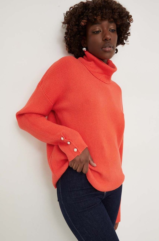 Pulover Answear.LAB Drugo oranžna QED2864.ORANGE.gdb