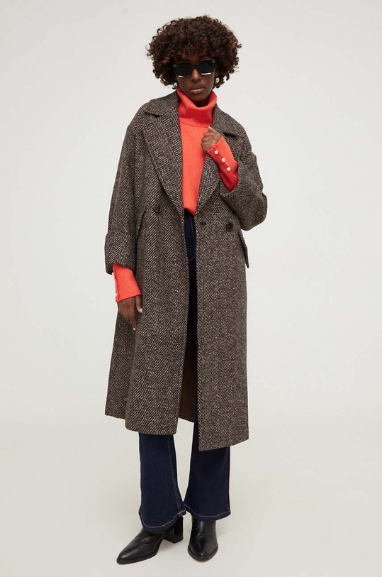 Pulover Answear.LAB QED2864.ORANGE.gdb oranžna WW24