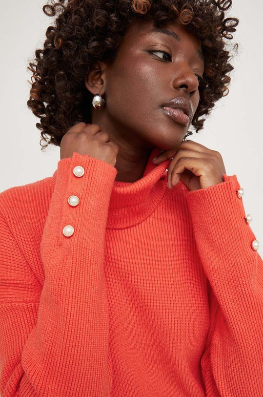 Pulover Answear.LAB oranžna QED2864.ORANGE.gdb