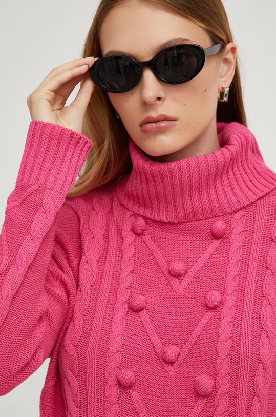 Answear Lab sweter różowy LK.555ARRIAGA.gdb
