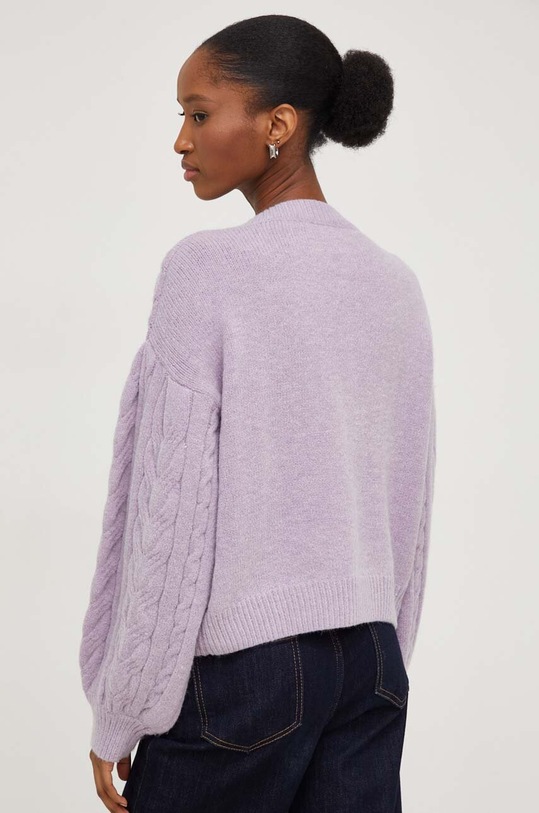 Ρούχα Μάλλινη μπλουζα Answear.LAB lu4410.FWK μωβ