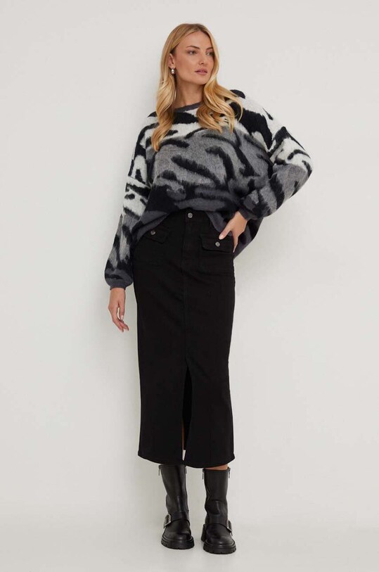 Answear Lab pulover de lana lu1115.FWK gri WZ23