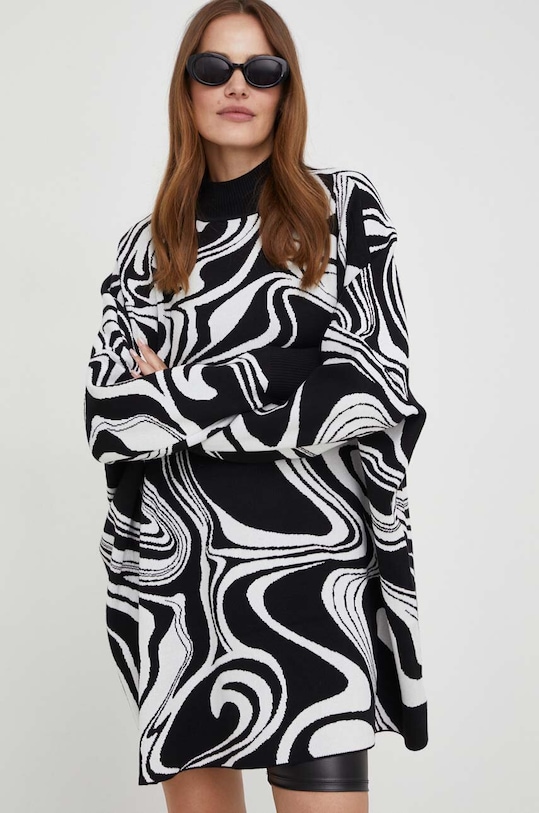 Пуловер Answear Lab 890.3.FKK черен WZ23