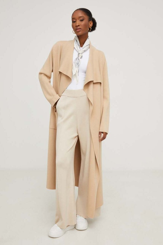 Kardigán Answear.LAB 7119..HKK hnedá WZ23