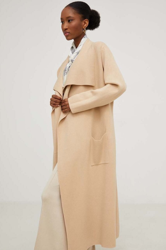 Kardigán Answear.LAB hnedá 7119..HKK