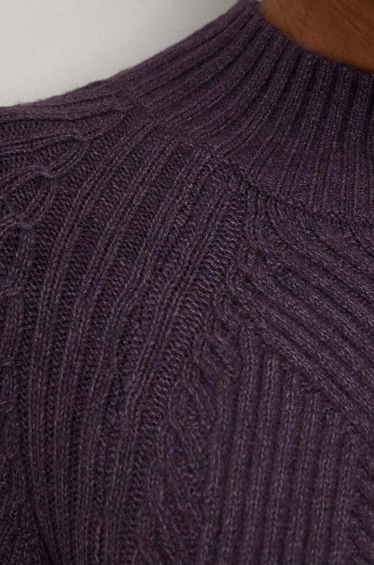 Answear.LAB gyapjú pulóver DH2209.HKK lila