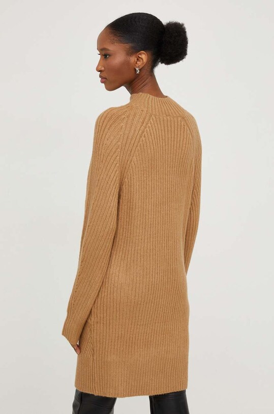 Odzież Answear.LAB sweter z wełną DH2209.HKK brązowy