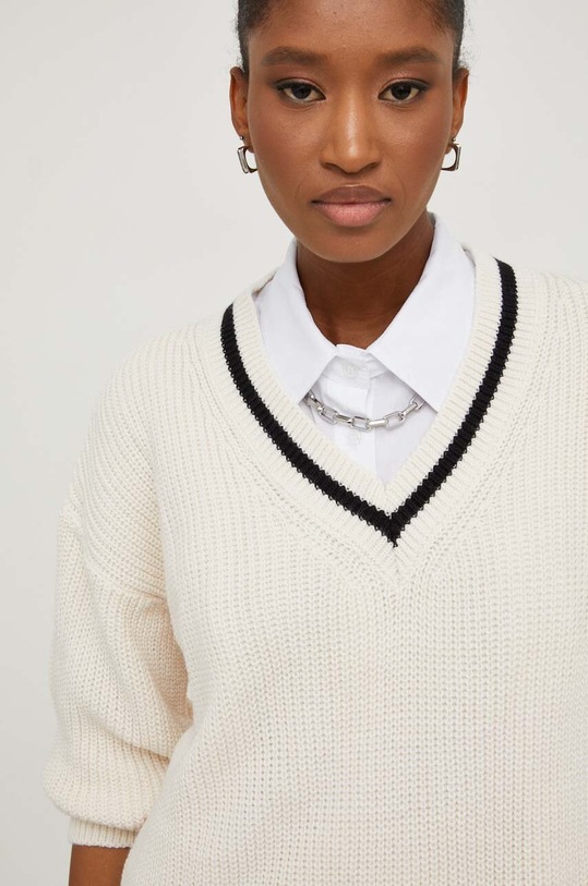 Πουλόβερ Answear.LAB μπεζ 221009.tdb