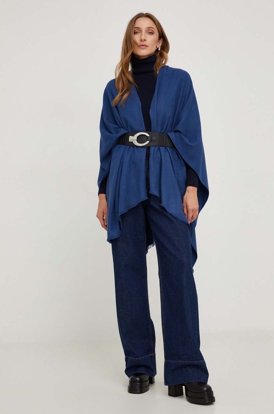 Answear Lab sweter tt3812.z.TWK granatowy WZ23