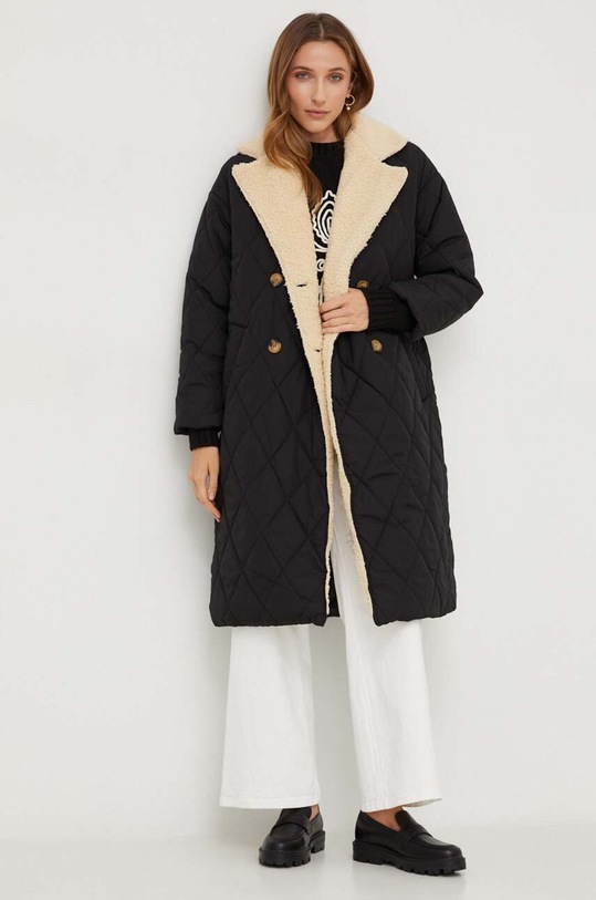 Μάλλινη μπλουζα Answear.LAB swe1.TWK μαύρο WZ23