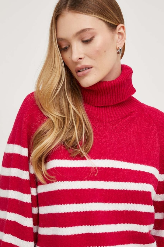 Answear.LAB sweter z wełną różowy 4547.tjs