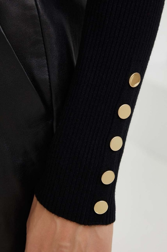 Answear Lab sweter X kolekcja limitowana NO SHAME m2285.IKK czarny