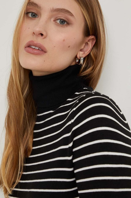 Kašmírový sveter Answear Lab čierna cjf2377.FKK