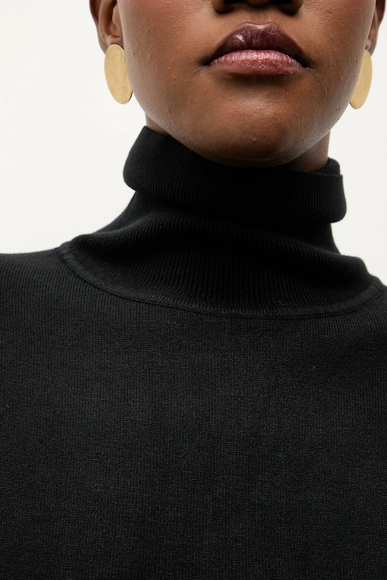 Answear Lab sweter z kaszmirem wf2408.FKK czarny