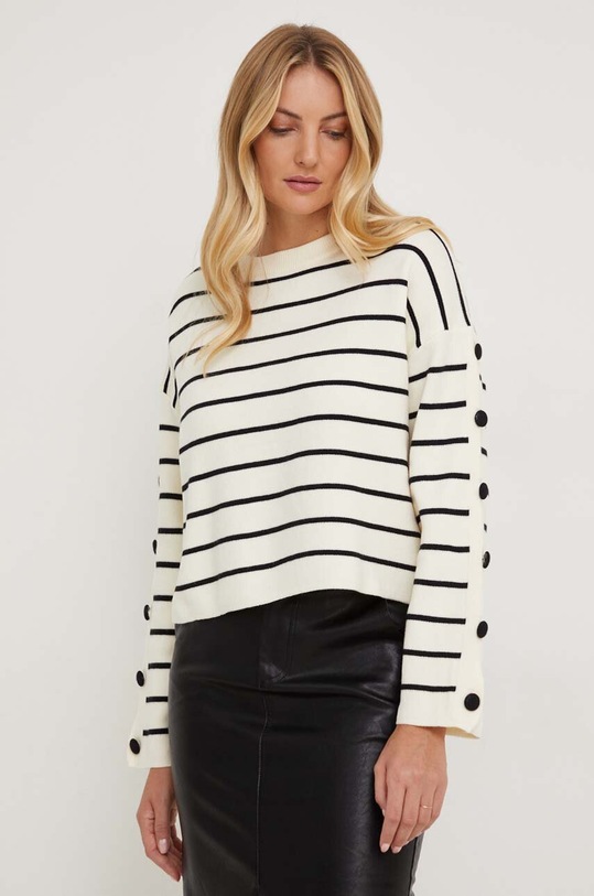 Pulover Answear.LAB bijela Z18207.HH