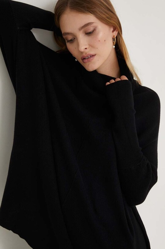 Answear Lab sweter pozostałe czarny TG529.HKK