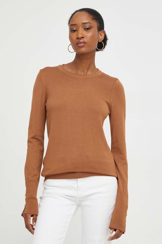 Pulover Answear Lab smeđa 15007.TWK