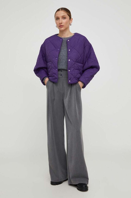 Answear Lab sweter z wełną 7376.fh szary WZ23
