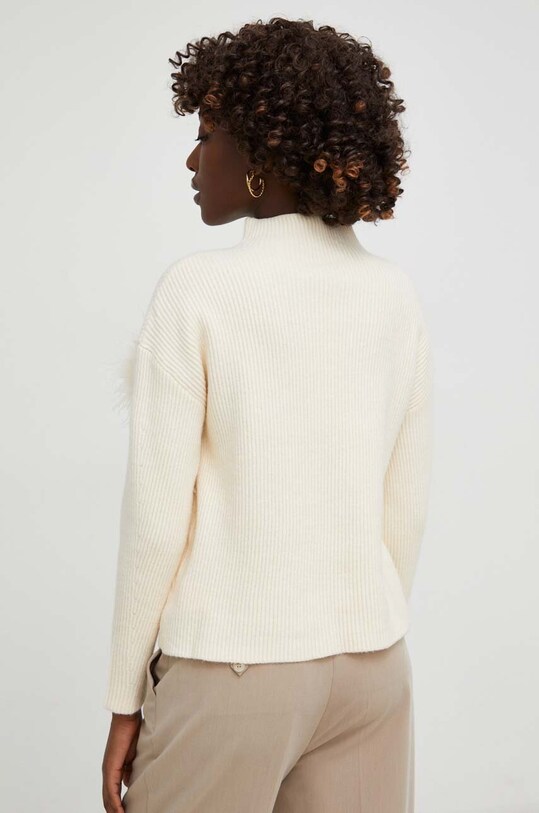 Odzież Answear.LAB sweter z wełną 1514.iw beżowy