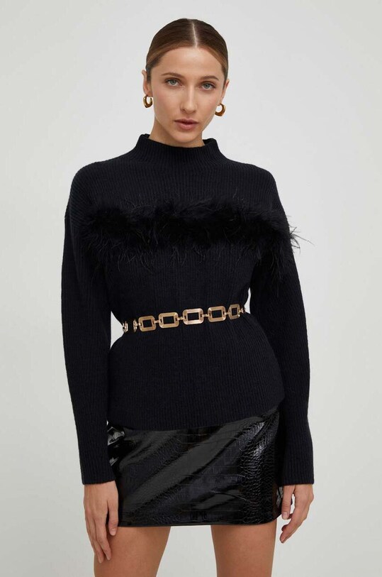 Answear.LAB sweter z wełną czarny 1514.iw