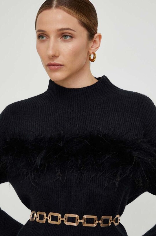 Answear.LAB sweter z wełną 1514.iw czarny