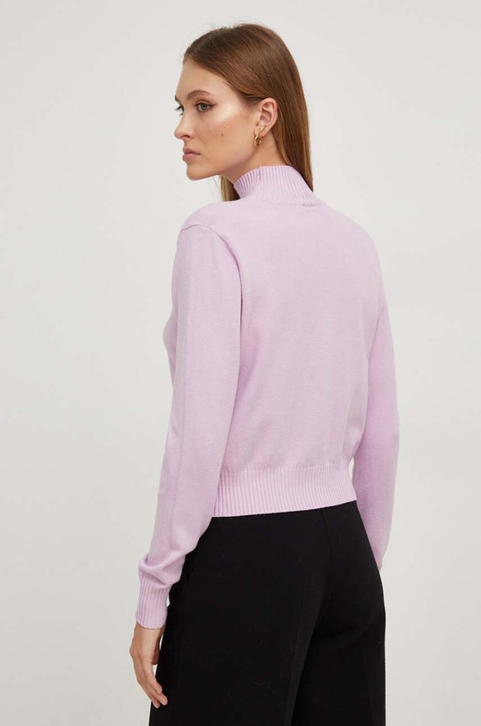 Odzież Answear Lab sweter 87501.iw fioletowy