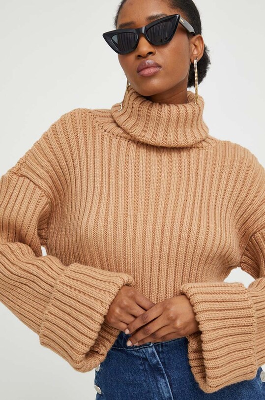 Answear.LAB sweter brązowy tt.3014.z.tjs