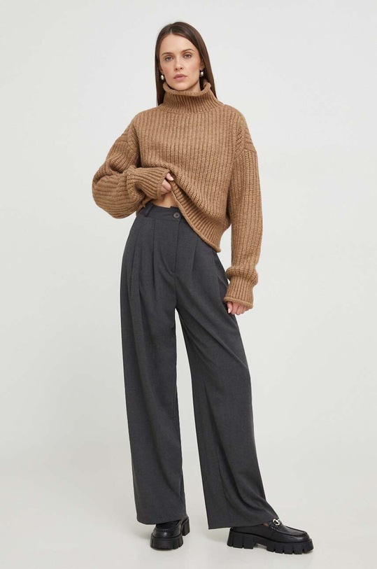 Pulover Answear.LAB 2419008.IWK smeđa WZ23