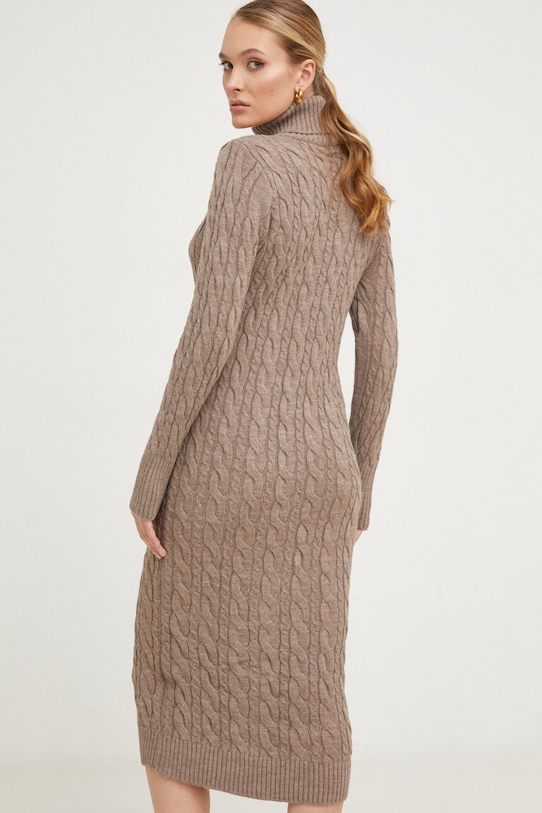 Oblečení Šaty Answear.LAB 7727.TWK béžová