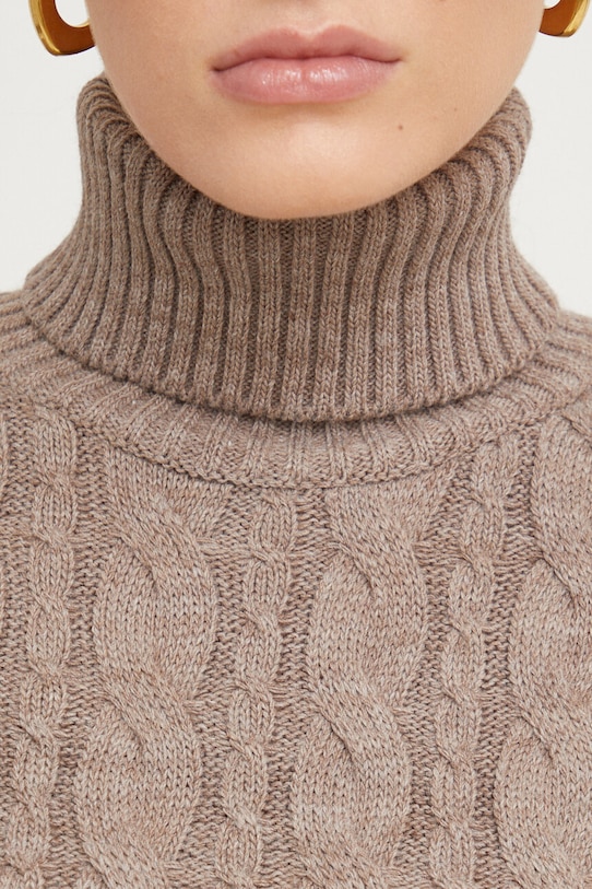 Šaty Answear.LAB 7727.TWK béžová