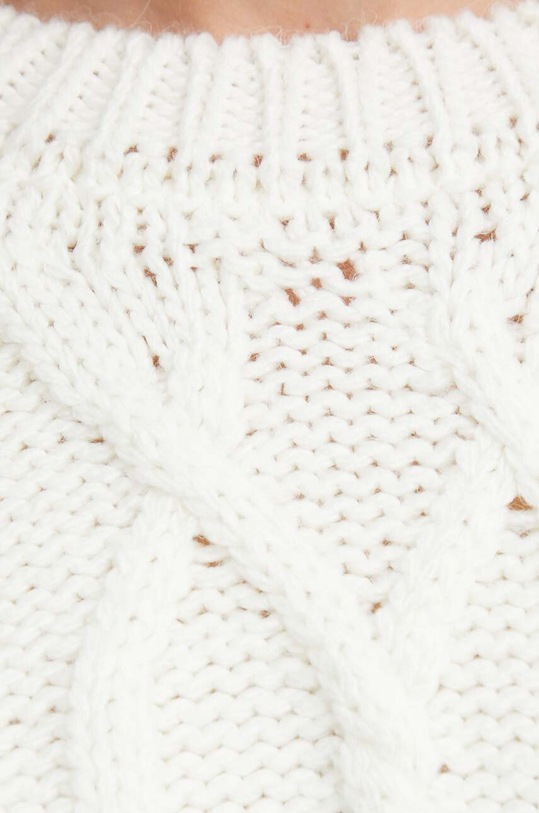 Answear Lab sweter z wełną 30060.TWK beżowy