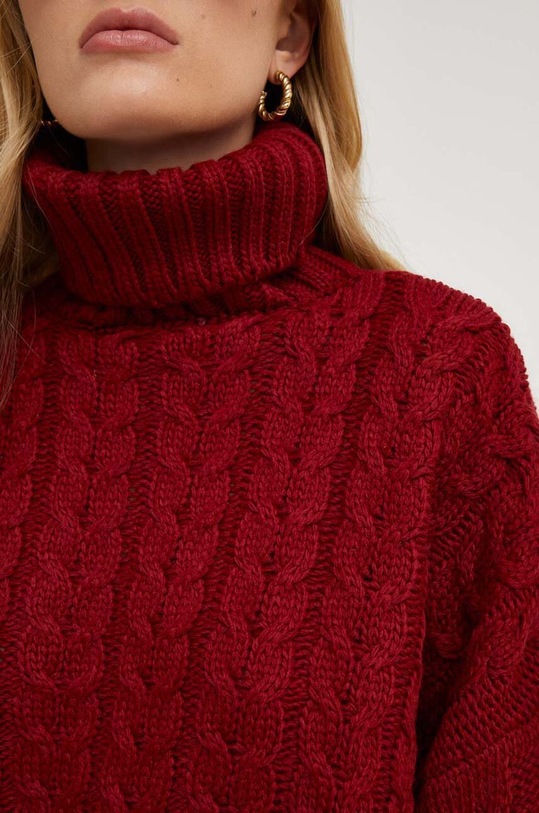 Pulover Answear.LAB 3598.TWK bordo