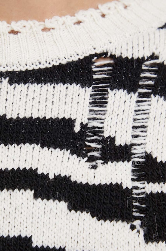 Answear.LAB sweter z wełną 18398.TWK beżowy