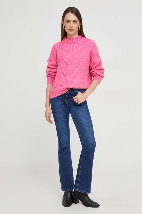 Answear Lab pulover de lana swro.TWK roz WZ23
