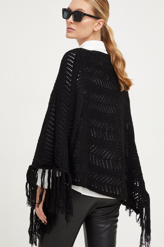 Odzież Answear Lab poncho 5119.TWK czarny