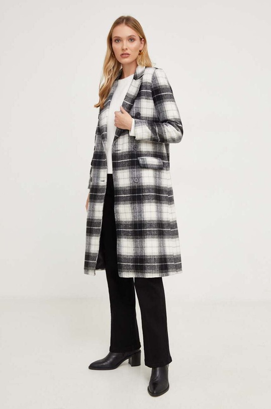 Answear Lab sweter z wełną 95301.FKK biały WZ23